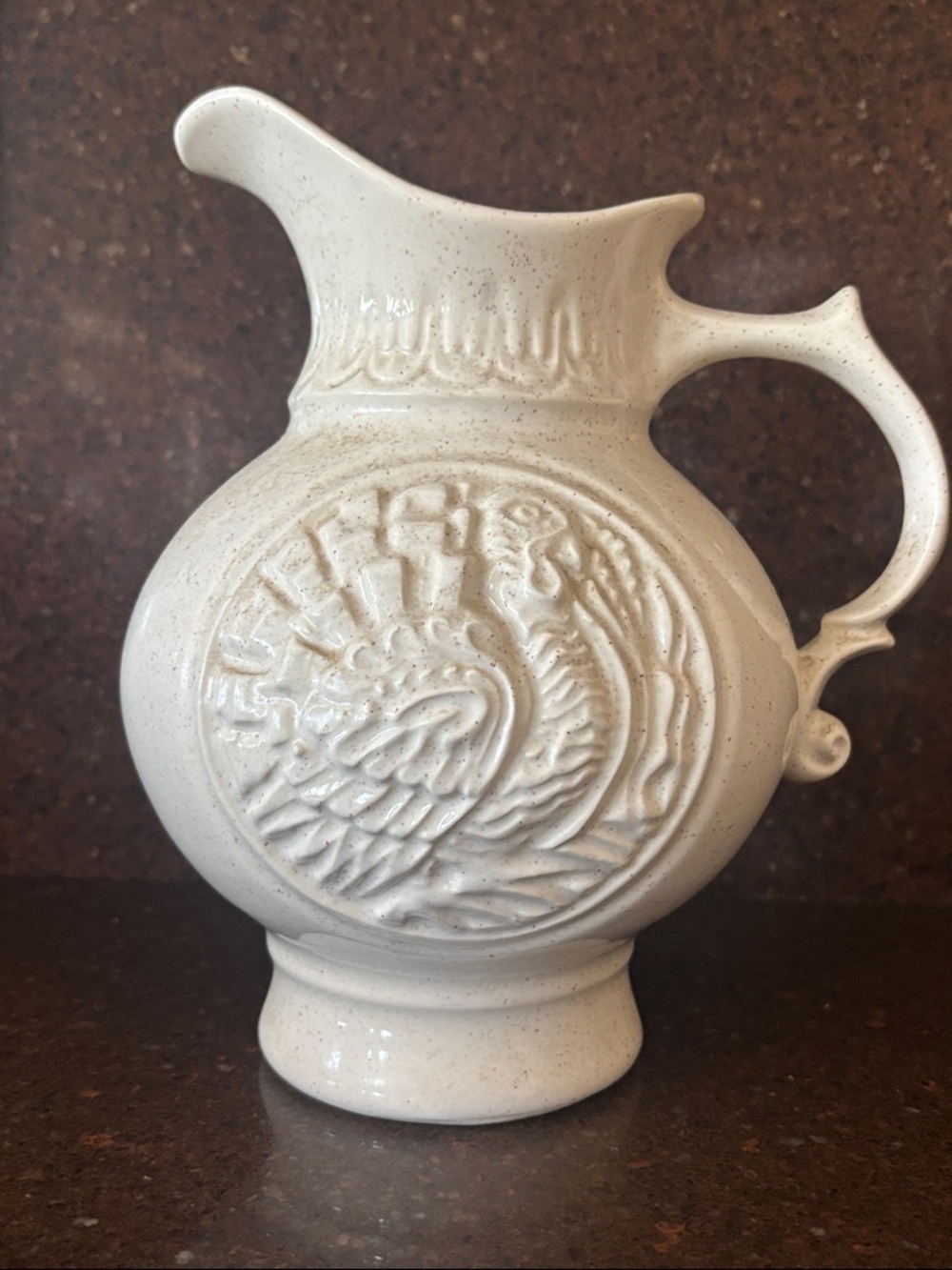 Vintage 1960’s McCoy Ceramic Turkey Pitcher
